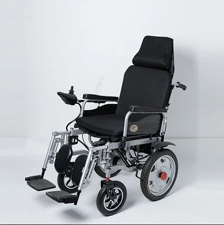 90R Executive Electric Wheelchair With Reclining Back Adjustable Footrest Comfortable Model 90R+