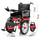 STEEL ELECTRIC WHEELCHAIR 90U
