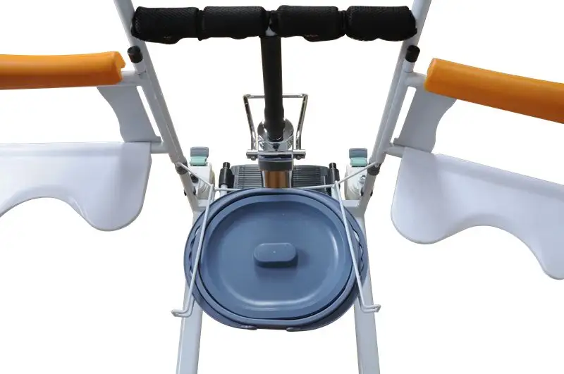 H90f988ae6f7e42628ae444f888ca1ab3X Patient Lifter Mobile Commode Chair Movable Shower Chair