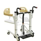 Patient Lifter Hydraulic Adjustable Commode Chair(Manual Lifting)