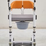 Patient Lifter Manual Lifting Hydraulic Adjustable Commode Chair