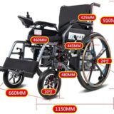 Electric Wheelchair Folding Elderly Disabled Intelligent Automatic Multi-Function Electric Wheelchair