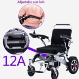 Electric Wheel Chair Power Wheelchairs Folding Lightweight, Electric Compact Dual Function Wheelchair