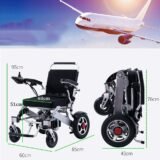 Electric Wheel Chair Power Wheelchairs Folding Lightweight, Electric Compact Dual Function Wheelchair